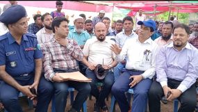 কানাইঘাট লোভাছড়া পাথর কোয়ারীর নিলামকৃত পাথর পরিবহন শুরু