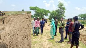 কানাইঘাটে অবৈধভাবে মাটি কাটার অপরাধে এক ব্যক্তিকে ১ লক্ষ টাকা জরিমানা