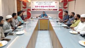 জুলাই গণঅভ্যুত্থানে কানাইঘাটের আহতদের সরকারি অনুদানের চেক ও স্বাস্থ্য কার্ড বিতরণ