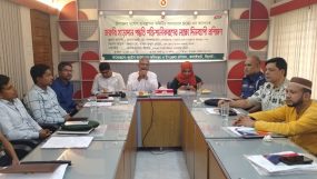 কানাইঘাটে দুর্যোগে সাড়াদান পদ্ধতি শক্তিশালী করনের লক্ষ্যে প্রশিক্ষণ অনুষ্ঠিত
