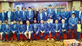 বর্ণাঢ্য ও উৎসবমুখর পরিবেশে জালালাবাদ রোটারি ক্লাবের ৪০তম অভিষেক অনুষ্ঠান