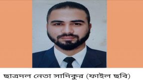 সিলেট জেলা ছাত্রদল নেতা সাদিকুর রাহমানের উপর সন্ত্রাসী হামলা
