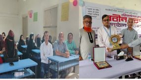 কানাইঘাট মহিলা কলেজের নবীন বরণ অনুষ্ঠিত
