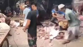 ভয়াবহ ভূমিকম্পে কেঁপে উঠেছে রাজধানী ঢাকা, নিহত ৩