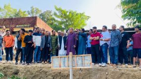 নিঃস্ব মানুষের দীর্ঘশ্বাস শুনতে ধসে পড়া কুশিয়ারাপারে অ্যাড. এমরান চৌধুরী