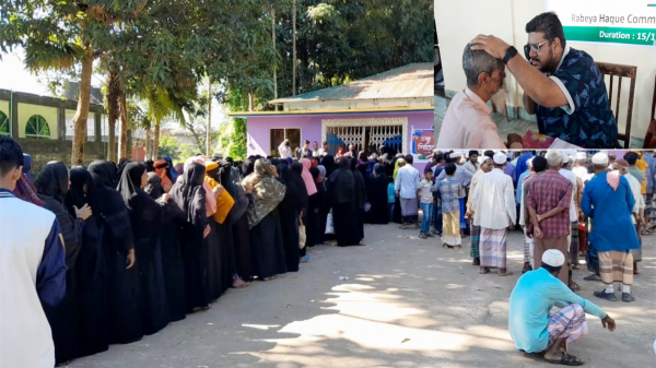 হাজারের উপর চক্ষু রোগীকে সেবা দিল কানাইঘাটের প্রভাতী সমাজ কল্যাণ যুব সংঘ
