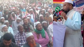 ইনশাআল্লাহ আগামীর সরকার হবে ইসলামের: কানাইঘাটে মুফতি আবুল হাসান