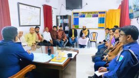 কানাইঘাট প্রেসক্লাব নেতৃবৃন্দের সাথে নবাগত অফিসার ইনচার্জের মতবিনিময়