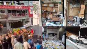 সিলেট মহানগর যুবলীগ নেতা সাইফুল ইসলাম তুহেলের দোকানে হামলা ভাংচুর ও লুটপাট