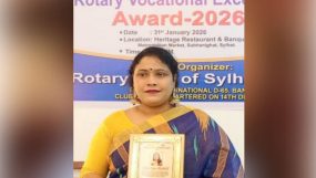 রোটারি ভোকেশনাল এক্সিলেন্স অ্যাওয়ার্ড পেলেন সাংবাদিক সুবর্ণা হামিদ