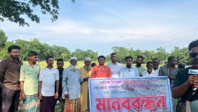 অধিকার আদায়ের বজ্রকণ্ঠ: কান্দিগাঁওবাসীর জীবন বাঁচানোর লড়াই