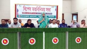 রাজনৈতিক দলের নেতৃবৃন্দ ও সুধীজনদের সাথে কানাইঘাটের নবাগত ইউএনও’র মতবিনিময়