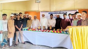 কানাইঘাটে বাঁশবাড়ী আদর্শ তরুণ সংঘ কর্তৃক দাখিল উত্তীর্ণ কৃতি শিক্ষার্থীদের সংবর্ধনা