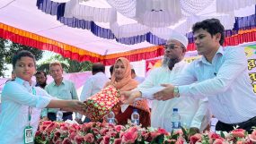 কানাইঘাট গাছবাড়ী মডার্ণ একাডেমীতে ক্রীড়া প্রতিযোগিতার পুরস্কার বিতরণ করলেন মুফতি আবুল হাসান এমপি